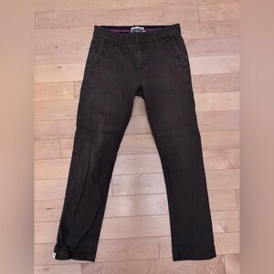 Altamont Apparel Davis Slim Chino Men's Dark Brown Chinos